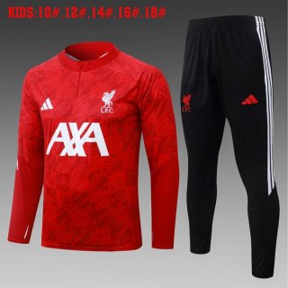 Ninos Sudadera De Training Liverpool 2026/2027 Rojo 3