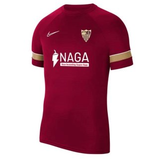Camiseta Entrenamiento Sevilla 2021/2022 Rojo Camiseta Entrenamiento Sevilla 2021/2022 Rojo