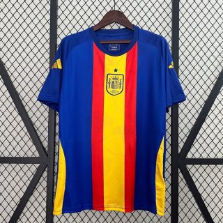 Camiseta Entrenamien España 2024 Azul Camiseta Entrenamien España 2024 Azul