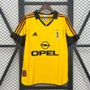 Tailandia Camiseta AC Milan Segunda Equipación Retro 1999-2000