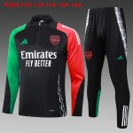 Ninos Sudadera De Training Arsenal 2024/2025 Negro Rojo