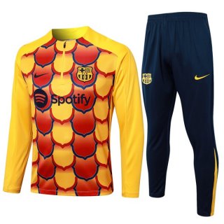 Sudadera De Training Barcelona 2024/2025 Amarillo Rojo 3 Sudadera De Training Barcelona 2024/2025 Amarillo Rojo 3