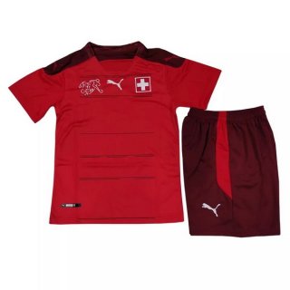 Primera Equipación Camiseta Suiza Niño 2021 Rojo Primera Equipación Camiseta Suiza Niño 2021 Rojo