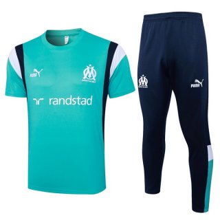Tailandia Camiseta Marsella Conjunto Completo 2024 Azul Tailandia Camiseta Marsella Conjunto Completo 2024 Azul