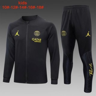 Ninos Chandal PSG 2024 Negro 2 Ninos Chandal PSG 2024 Negro 2