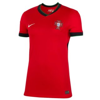 Camiseta Portugal Primera Equipación Mujer 2024 Camiseta Portugal Primera Equipación Mujer 2024