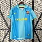 Tailandia Camiseta Barcelona Segunda Equipación Retro 2007 2008 Tailandia Camiseta Barcelona Segunda Equipación Retro 2007 2008