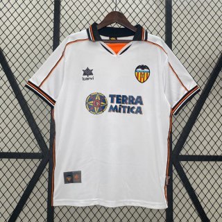 Tailandia Camiseta Valencia Primera Equipación Retro 1999-2000 Tailandia Camiseta Valencia Primera Equipación Retro 1999-2000