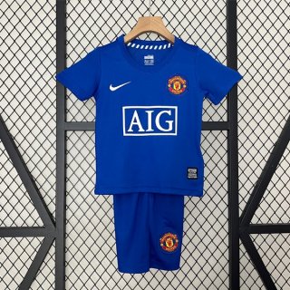 Camiseta Manchester United Segunda Equipación Niño Retro 2008-2009 Camiseta Manchester United Segunda Equipación Niño Retro 2008-2009