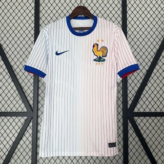 Tailandia Camiseta Francia Segunda Equipación 2024 Tailandia Camiseta Francia Segunda Equipación 2024