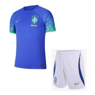 Camiseta Brasil Segunda Equipación Niño 2022/2023 Camiseta Brasil Segunda Equipación Niño 2022/2023