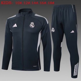 Ninos Chandal Real Madrid 2025/2026 Gris 5 Ninos Chandal Real Madrid 2025/2026 Gris 5