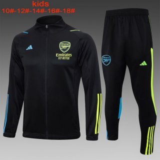 Ninos Chandal Arsenal 2024 Negro 2 Ninos Chandal Arsenal 2024 Negro 2