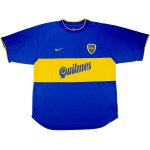 Primera Equipación Tailandia Camiseta Boca Juniors Retro 2000 2001 Azul