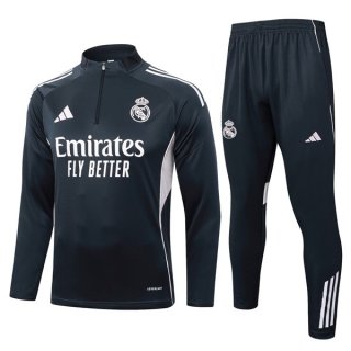 Sudadera De Training Real Madrid 2025/2026 Gris 5 Sudadera De Training Real Madrid 2025/2026 Gris 5