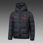 Abrigo Plumón Manchester United 2024/2025 Negro Abrigo Plumón Manchester United 2024/2025 Negro
