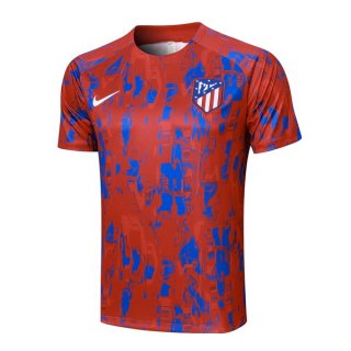 Camiseta Entrenamiento Atlético De Madrid 2024 Rojo Azul Camiseta Entrenamiento Atlético De Madrid 2024 Rojo Azul