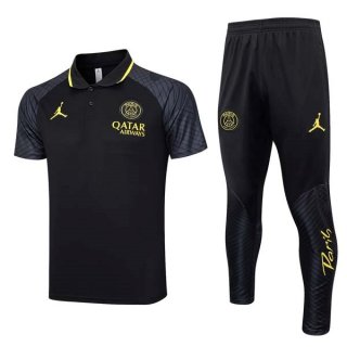 Polo PSG Conjunto Completo 2023/2024 Negro Polo PSG Conjunto Completo 2023/2024 Negro