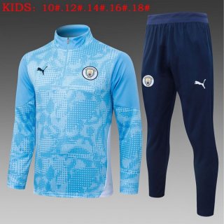 Ninos Sudadera De Training Manchester City 2026/2027 Azul