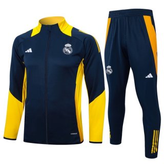 Chandal Real Madrid 2024/2025 Azul Amarillo 3 Chandal Real Madrid 2024/2025 Azul Amarillo 3