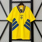 Tailandia Camiseta Suecia Primera Equipación Retro 1994