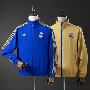 Chaqueta cortavientos reversible Real Madrid 2026 Chaqueta cortavientos reversible Real Madrid 2026