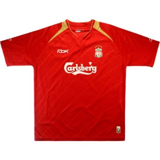 Primera Equipación Tailandia Camiseta Liverpool Retro 2005 Rojo Primera Equipación Tailandia Camiseta Liverpool Retro 2005 Rojo