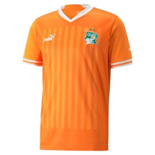 Tailandia Camiseta Costa De Marfil Primera Equipación 2022 Naranja Tailandia Camiseta Costa De Marfil Primera Equipación 2022 Naranja