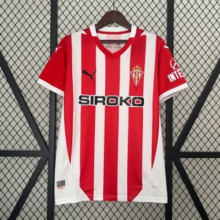 Tailandia Camiseta Sporting De Gijón Primera Equipación 2024/2025 Tailandia Camiseta Sporting De Gijón Primera Equipación 2024/2025