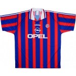 Primera Equipación Tailandia Camiseta Bayern Retro 1995 1997 Azul Rojo
