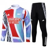 Sudadera De Training Arsenal 2025/2026 Azul Rojo