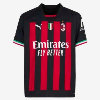 Tailandia Camiseta AC Milan Primera Equipación 2022/2023 Tailandia Camiseta AC Milan Primera Equipación 2022/2023