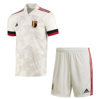 Segunda Equipación Camiseta Bélgica Niño 2020 Blanco Segunda Equipación Camiseta Bélgica Niño 2020 Blanco