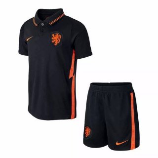 Segunda Equipación Camiseta Países Bajos Niño 2020 Negro Segunda Equipación Camiseta Países Bajos Niño 2020 Negro