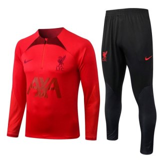 Sudadera De Training Liverpool 2023 Rojo Sudadera De Training Liverpool 2023 Rojo