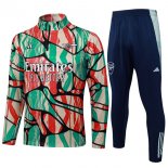 Sudadera De Training Arsenal 2025/2026 Verde Rojo