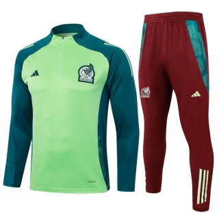 Sudadera De Training México 2024/2025 Verde 3 Sudadera De Training México 2024/2025 Verde 3