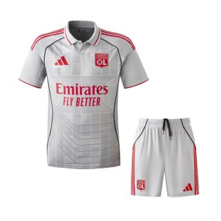 Camiseta Lyon Tercera Equipación Niño 2025/2026 Camiseta Lyon Tercera Equipación Niño 2025/2026