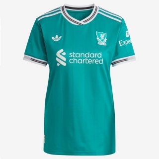 Tailandia Camiseta Liverpool Tercera Equipación Mujer 2025/2026