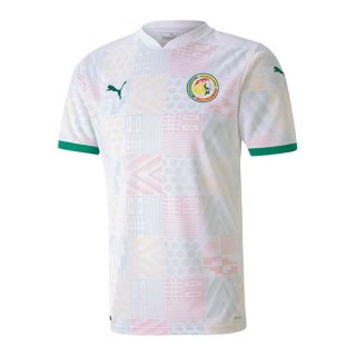 Segunda Equipación Tailandia Camiseta Senegal 2020 Blanco Segunda Equipación Tailandia Camiseta Senegal 2020 Blanco