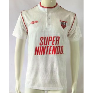 Tailandia Camiseta Sevilla Primera Equipación Retro 1991 1992 Tailandia Camiseta Sevilla Primera Equipación Retro 1991 1992