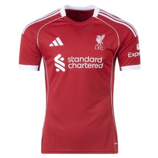 Tailandia Camiseta Liverpool Primera Equipación 2025/2026