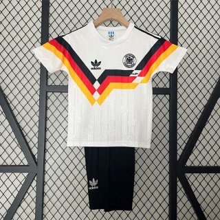 Camiseta Alemania Primera Equipación Retro Niño 1990 Camiseta Alemania Primera Equipación Retro Niño 1990
