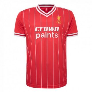 Primera Equipación Tailandia Camiseta Liverpool Retro 1982 1983 Rojo Primera Equipación Tailandia Camiseta Liverpool Retro 1982 1983 Rojo
