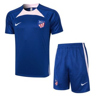 Camiseta Entrenamiento Atletico Madrid Conjunto Completo 2024 Azul Camiseta Entrenamiento Atletico Madrid Conjunto Completo 2024 Azul