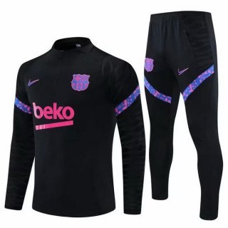 Chandal Barcelona 2021/2022 Negro Purpura Chandal Barcelona 2021/2022 Negro Purpura
