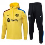 Sudadera Con Capucha Barcelona 2025/2026 Amarillo 5