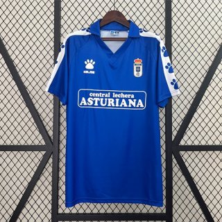Tailandia Camiseta Real Oviedo Primera Equipación Retro 1990-1991 Tailandia Camiseta Real Oviedo Primera Equipación Retro 1990-1991