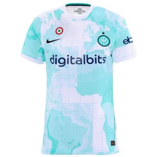 Tailandia Camiseta Inter Milan Segunda Equipación Mujer 2022/2023 Tailandia Camiseta Inter Milan Segunda Equipación Mujer 2022/2023