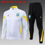 Ninos Chandal Brasil 2026/2027 Blanco 2 Ninos Chandal Brasil 2026/2027 Blanco 2